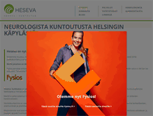 Tablet Screenshot of heseva.fi